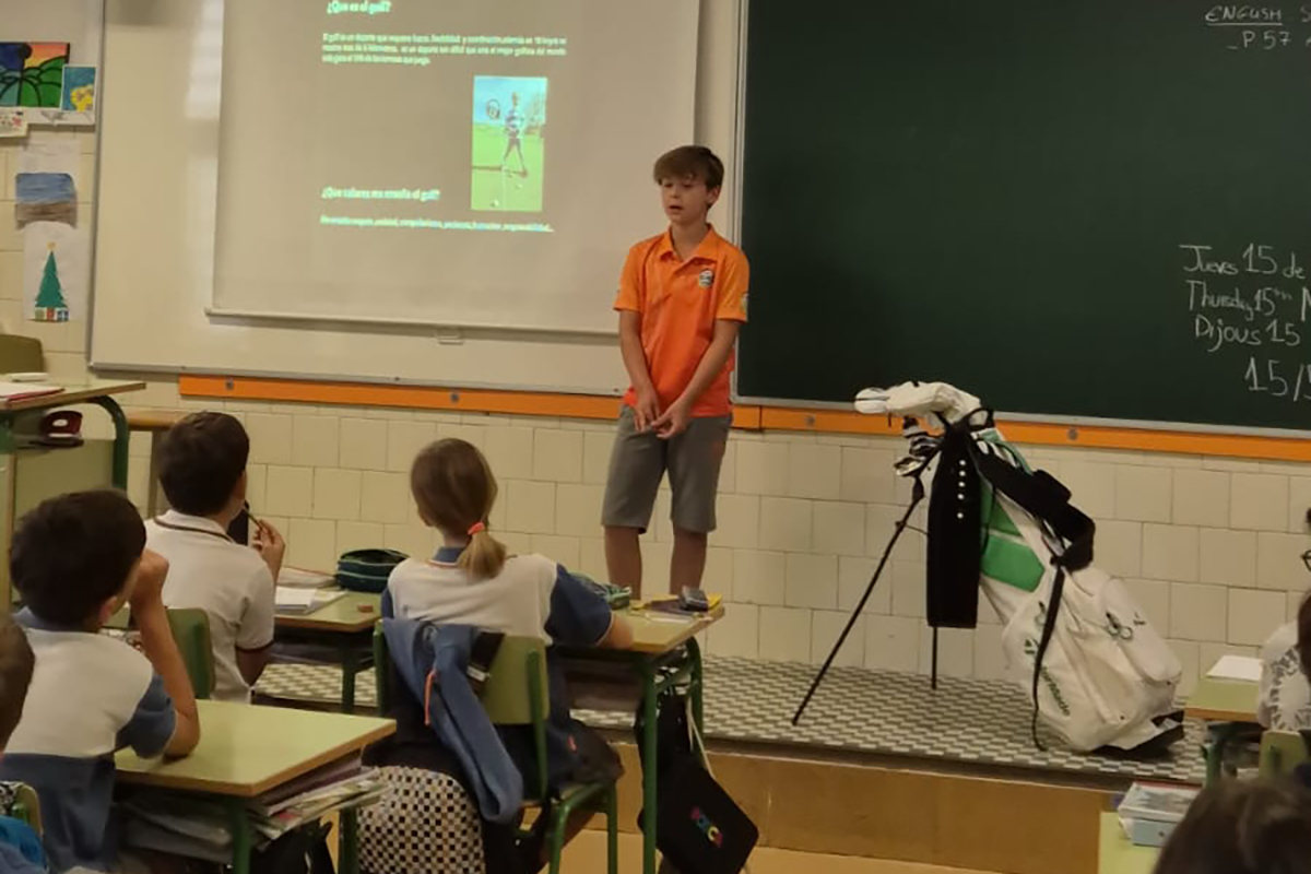 Jornada de inspiración y golf en el Colegio San José de Calasanz