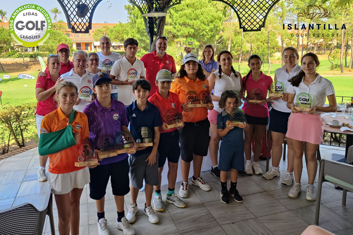Campeones Ligas Golf Andalucía Occidental 2025